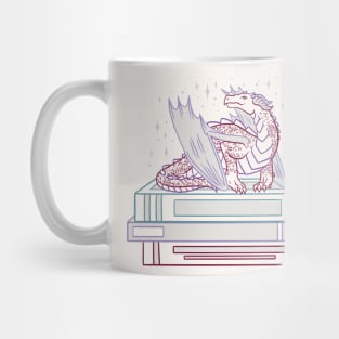 Lil Book Dragon Mug